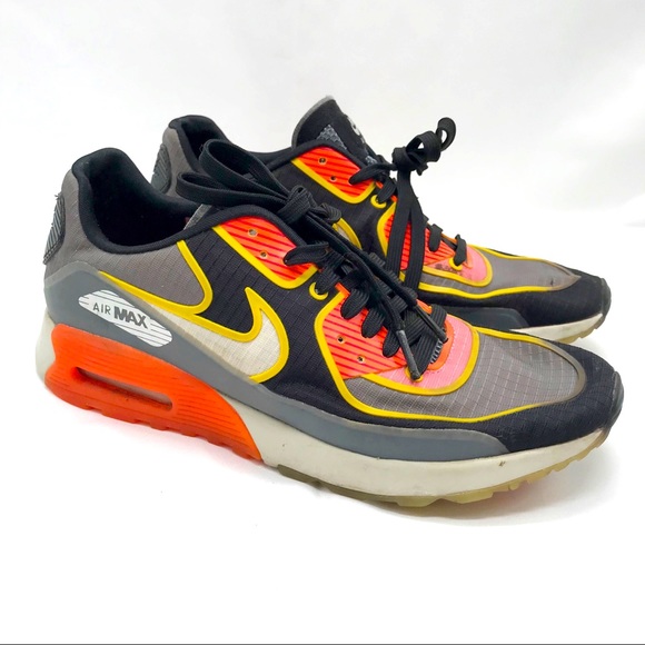 Nike Shoes - Nike Air Max 90 Ultra 2.0 SI Cool Grey Total Crimson sneakers women’s size 8